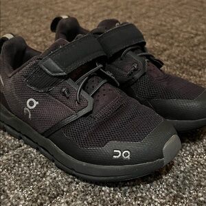 On Kids Black Sneakers